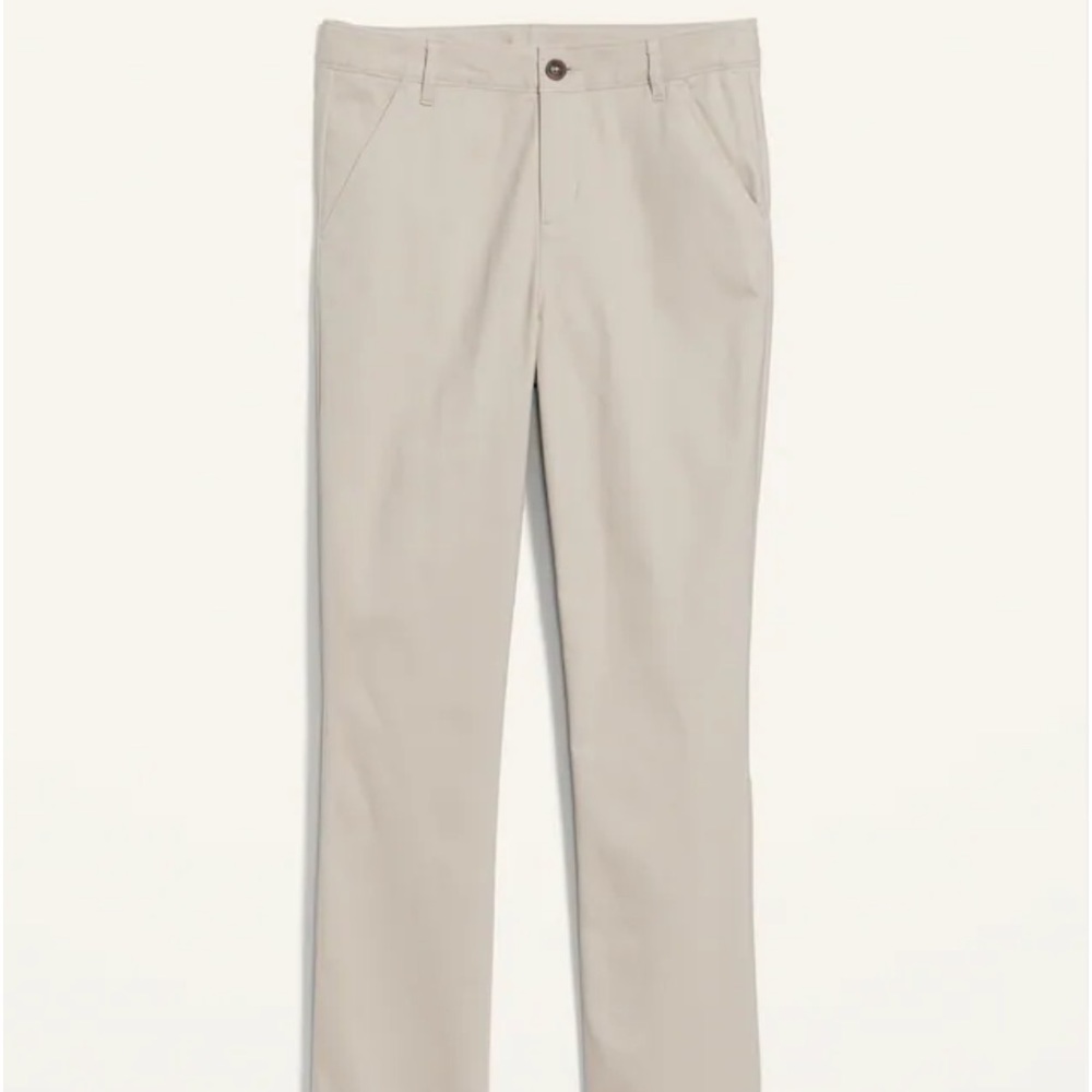 Old Navy Khaki Boot Cut High Waisted Pants
